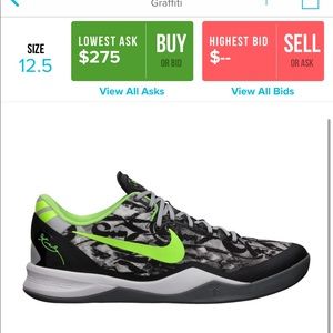 Nike Basketball Kobe 8 Bryant/Graffiti